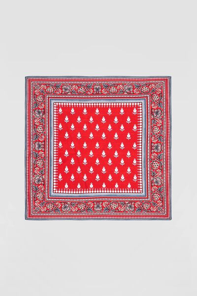 Saihaj Pocket Square - Red 