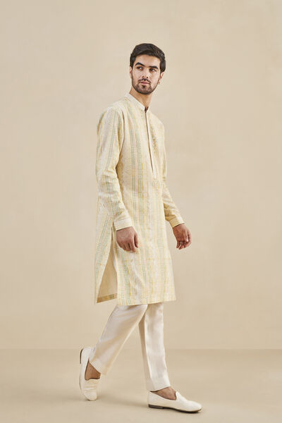 Prasit Kurta - Mustard