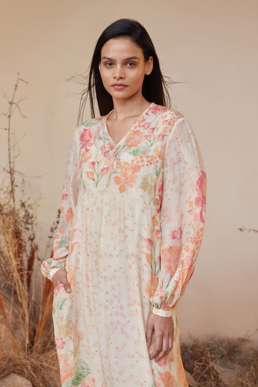 Alaya Kaftan - Cream, Cream, image 7