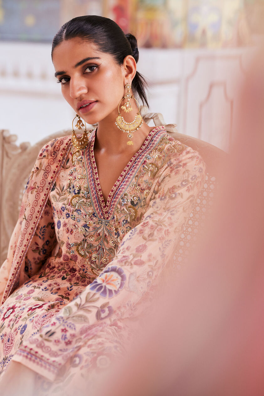 Izana Zari Suit Set - Peach, Peach, image 7