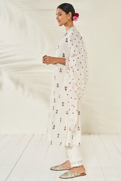 Warhi Kurta Set - Natural