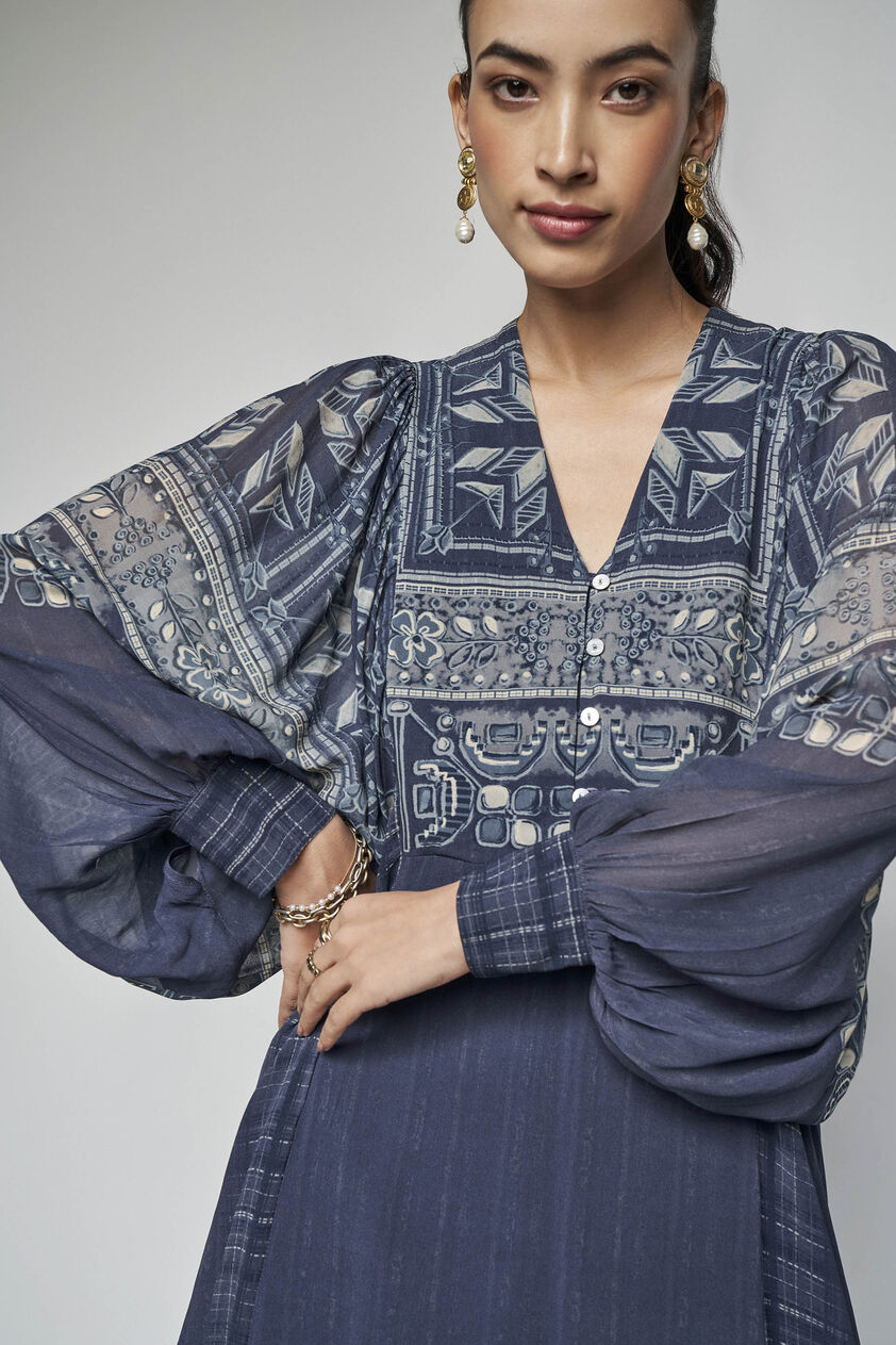 Demna Dress - Blue, Blue, image 8