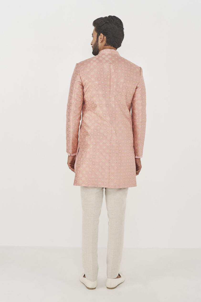 Jivin Sherwani- Pink, Pink, image 3