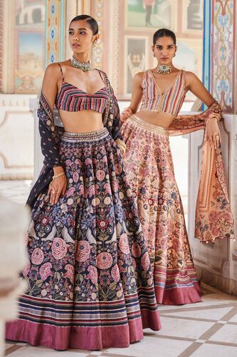 Shimaz Lehenga - Black, Black, image 5