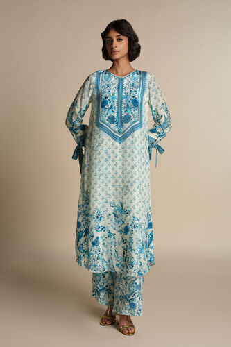 Twila Kurta Set  - White, White, image 1