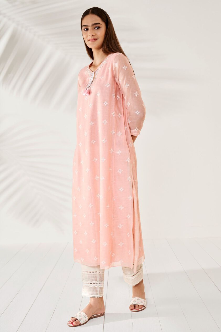 2 - Hirisha Kurta &ndash; Blush, image 2