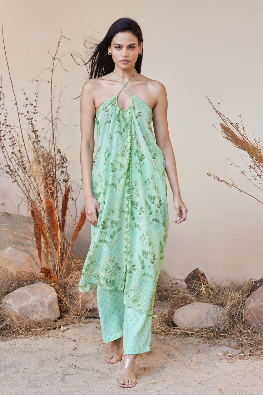 Alya Pant Set - Sage, Sage, image 3