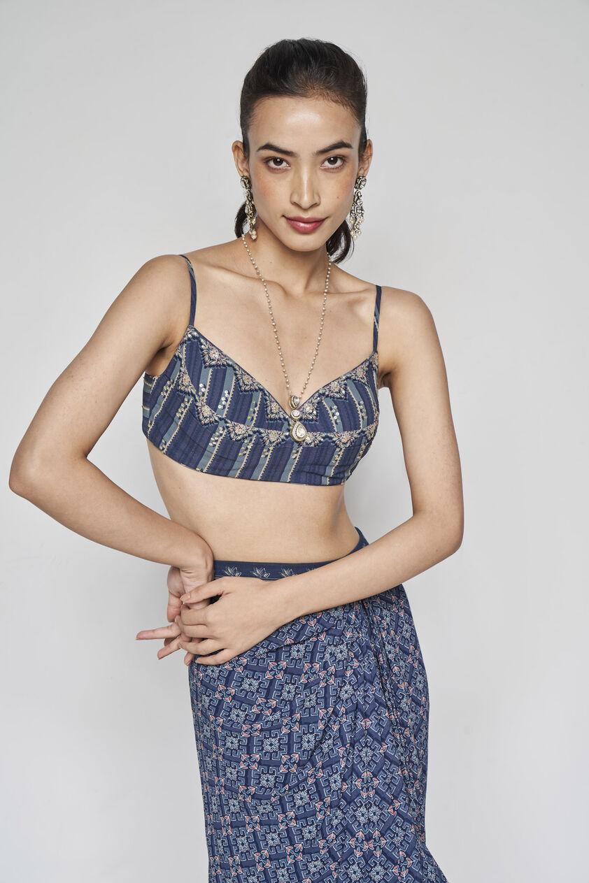 Arden Skirt Set - Blue, Blue, image 6