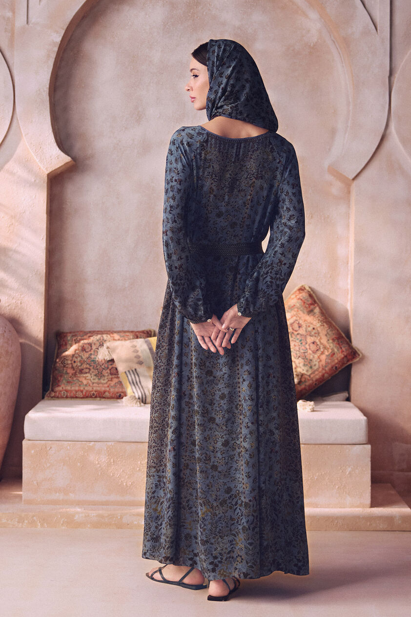 Izara Kaftan - Blue, Blue, image 2