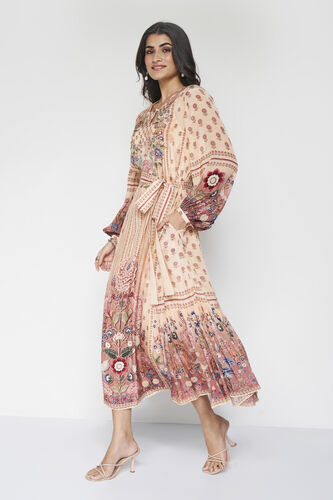 Isbah Tunic - Peach, Peach, image 3