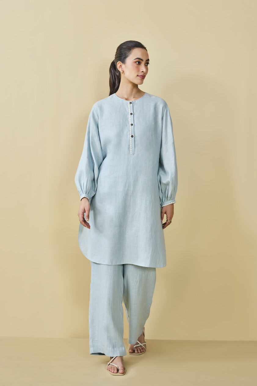 Whirl Hemp Coord - Powder Blue, Powder Blue, image 2