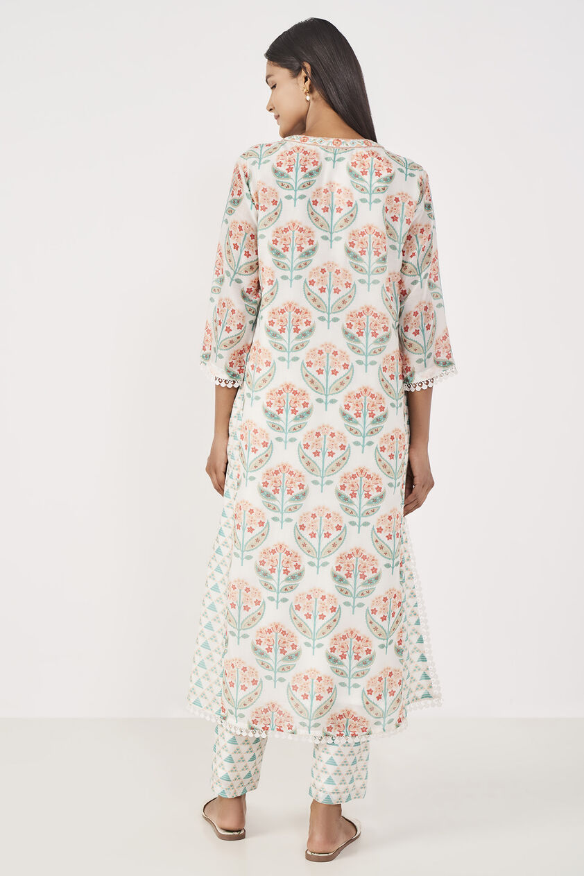 Alvia Kurta Set - Natural, Natural, image 3