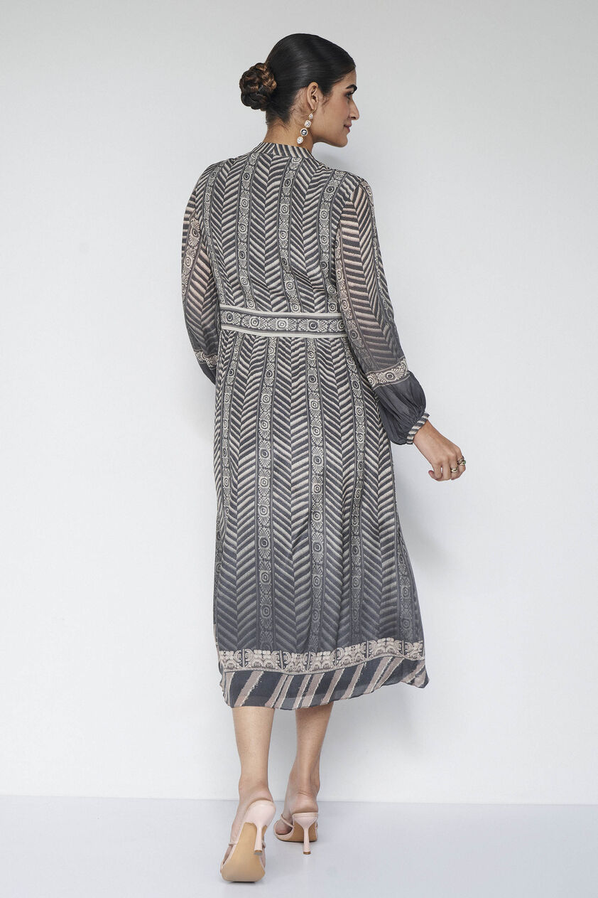 Johanna Dress - Grey, Grey, image 3
