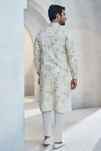 Fariq Kurta - Ivory, Ivory, image 3