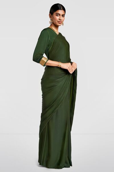 Satin Saree