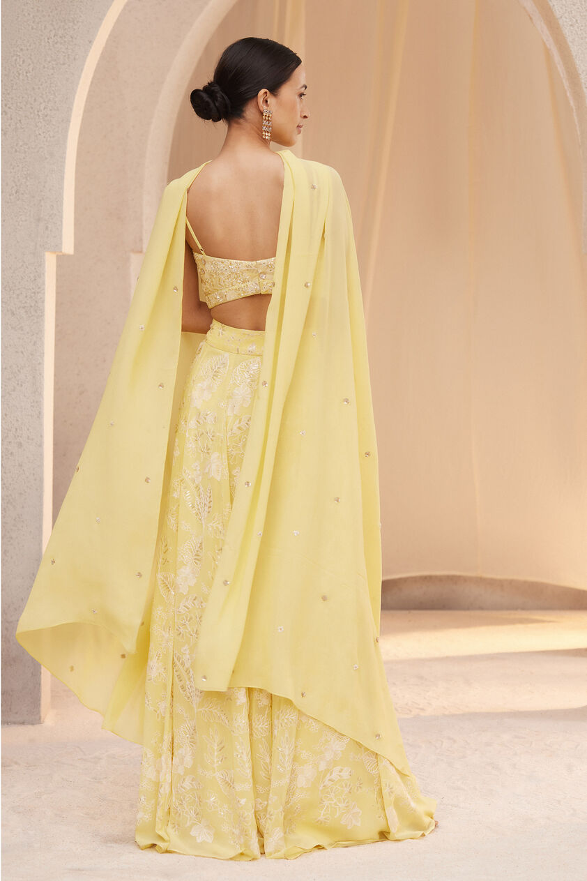 Alayna Skirt Set - Yellow, Yellow, image 3