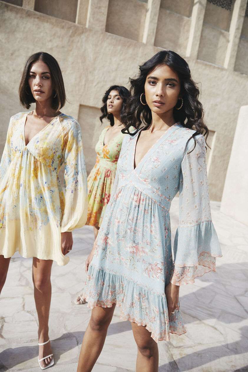 Sonora Dress - Blue, Blue, image 1