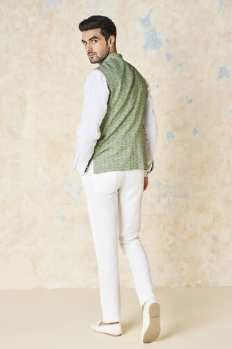 Nimay Nehru Jacket - Green, Green, image 3