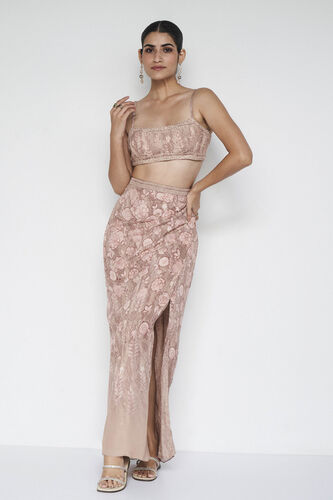 Azita Embroidered Skirt Set - Hazelnut, Hazelnut, image 7