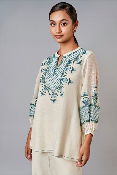 Embroidered Summer Top