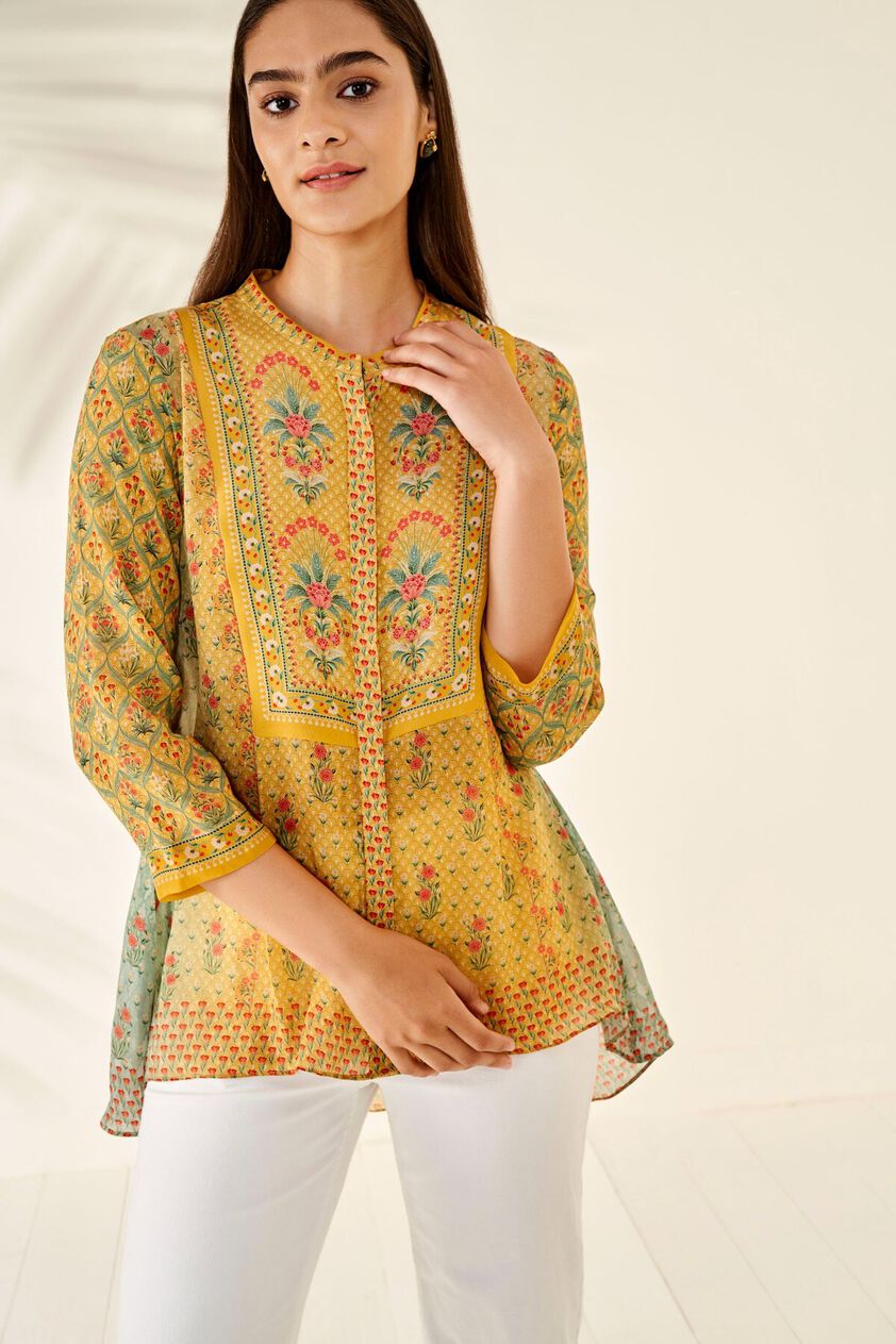 4 - Kaneez Top – Yellow, image 4
