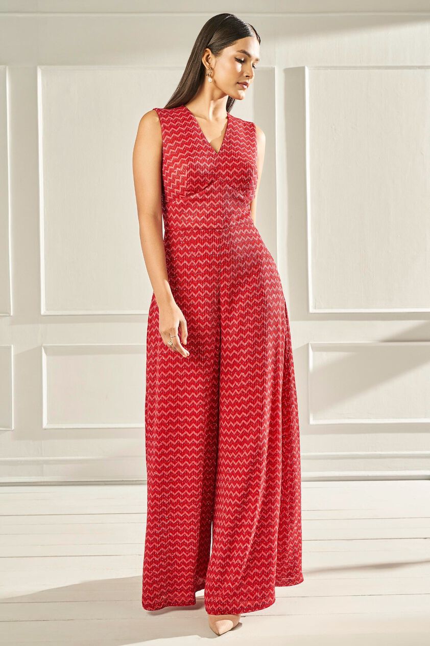 3 - Red, Red Wine – Jumpsuit, image 3
