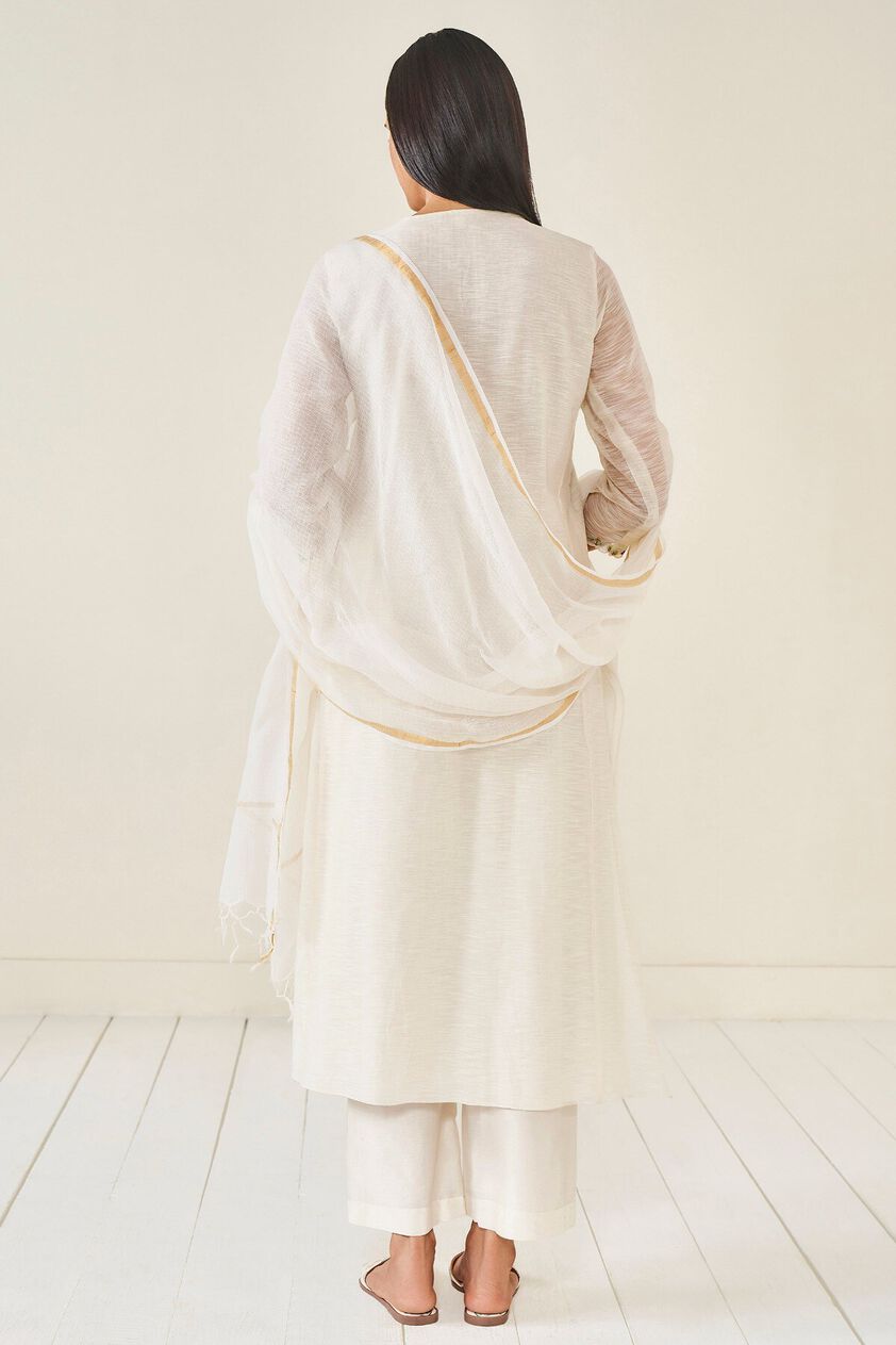 3 - Kayavi Kurta Set – Natural, image 3