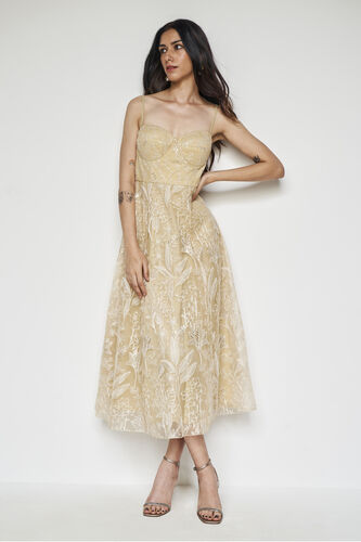 Sherine Dress - Beige, Flesh, image 1