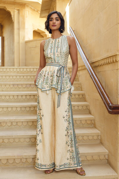 Elyria Palazzo Set - Ivory