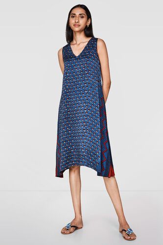 3 - Ajrakh Tunic Dress , image 3