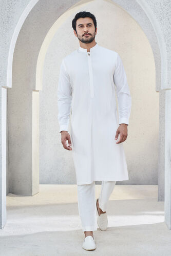Affan Kurta - Off White, Off White, image 1