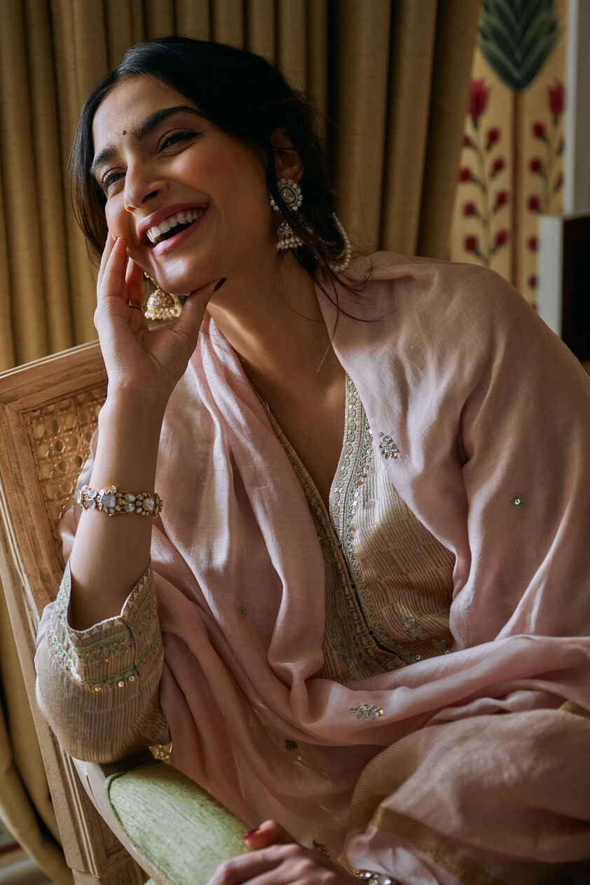 Khwaab Suit Set -Blush, , image 4