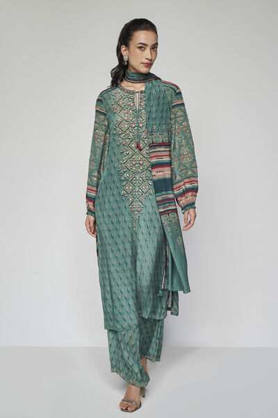 Aiza Suit Set - Green