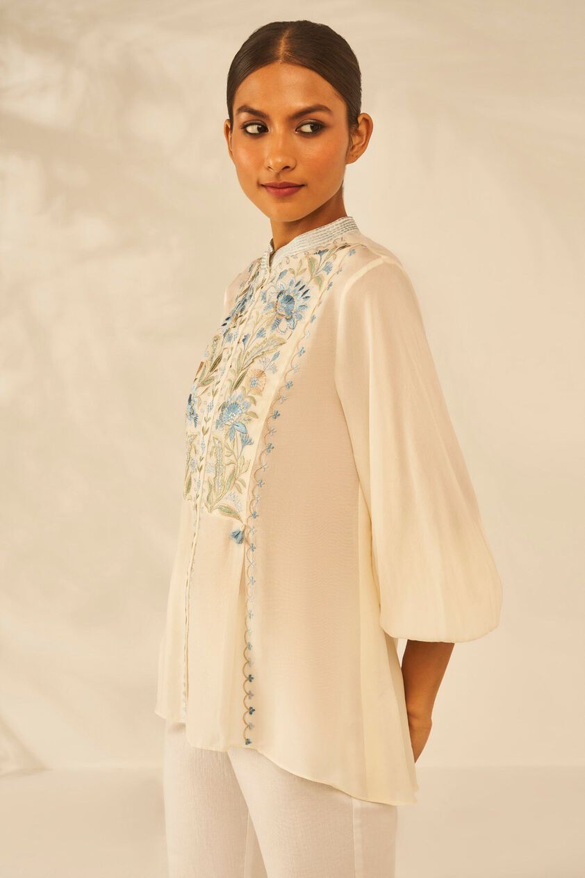 2 - Nuala Top - Cream, image 2
