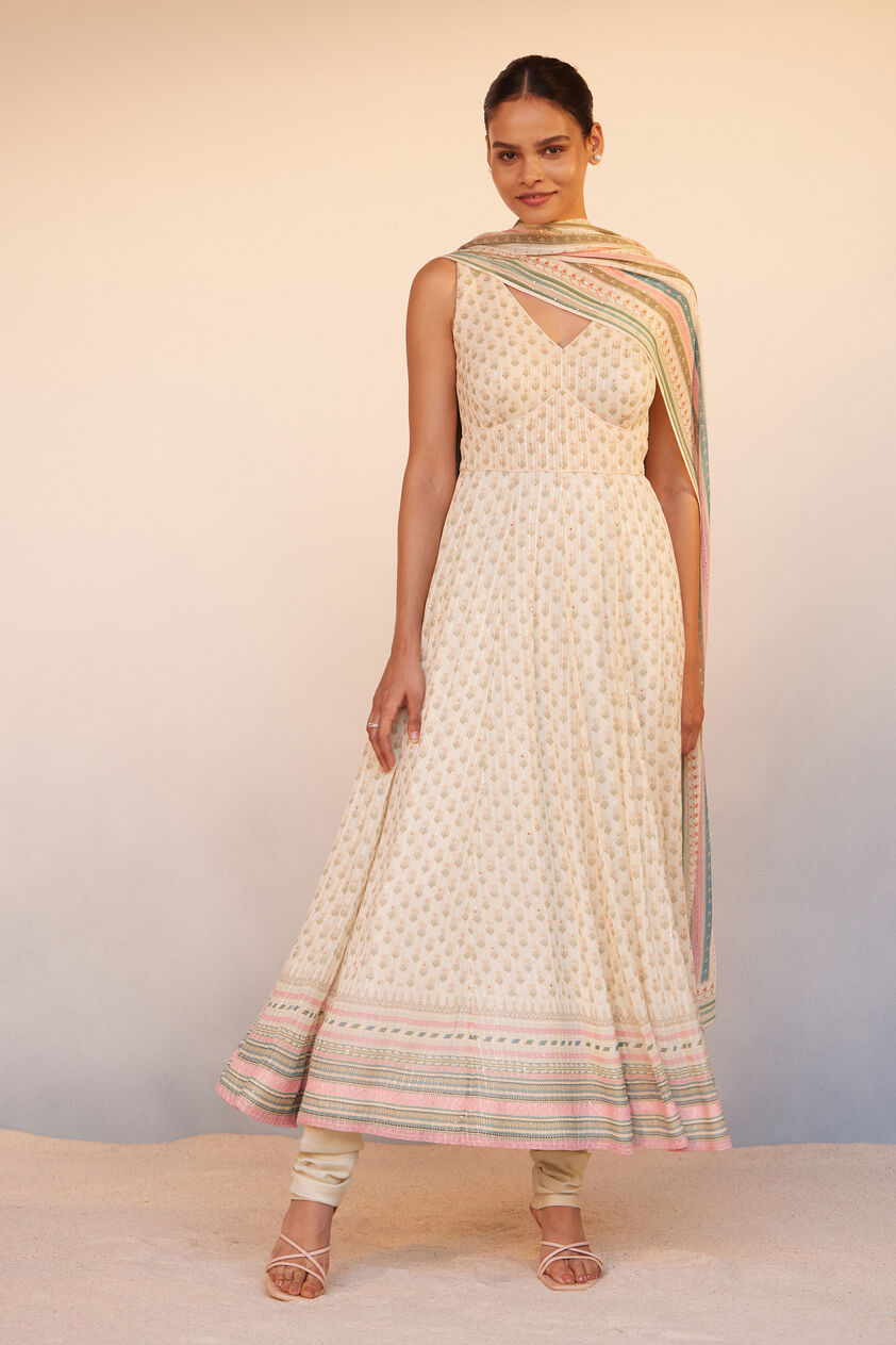 Amala Suit Set - Ivory, Ivory, image 1