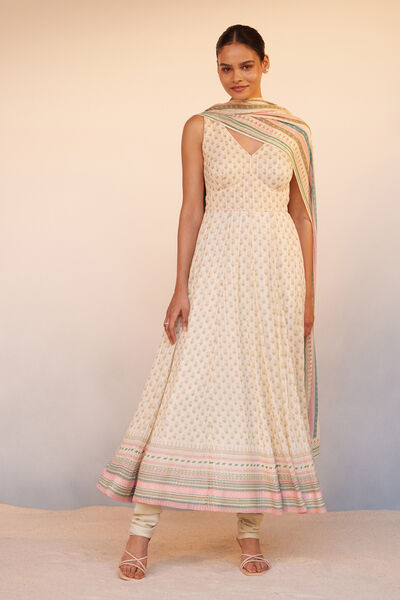 Amala Suit Set - Ivory