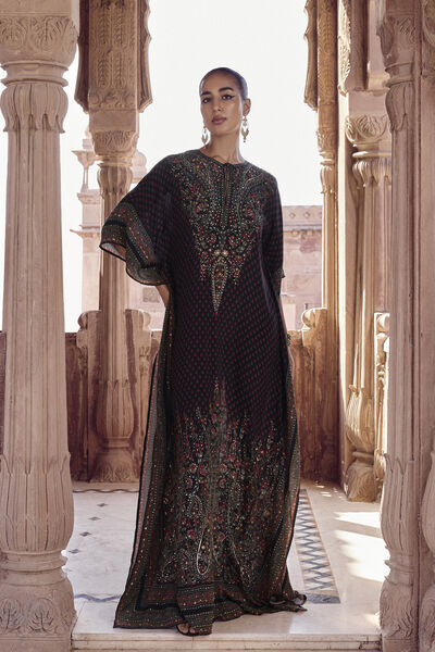 Nameera Kaftan - Black