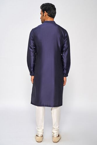 3 - Ishir Kurta – Navy Blue, image 3