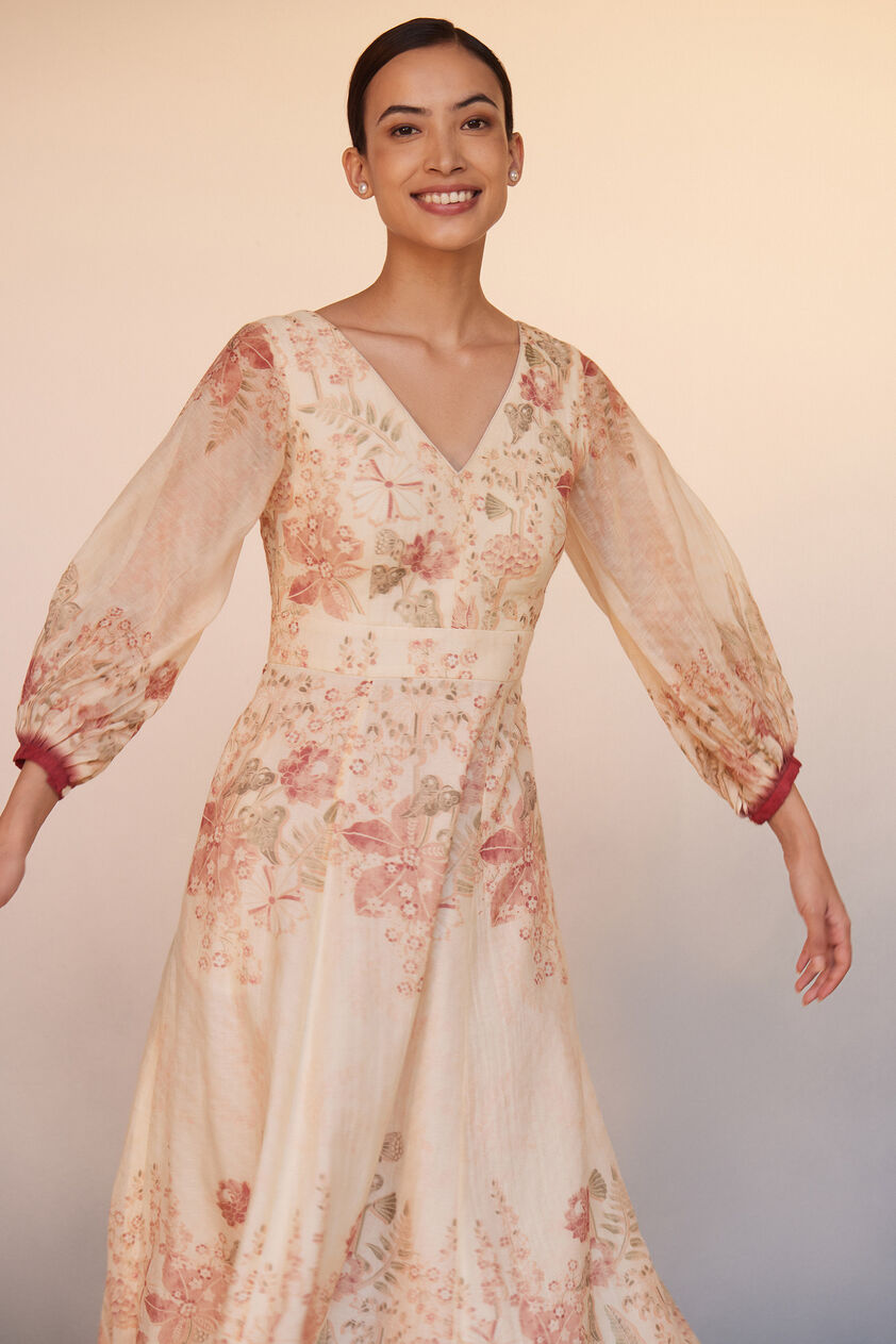 Winslet Dress - Cream, Cream, image 4