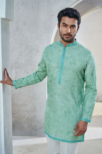 Viyaan Kurta - Sage Green, Sage Green, image 4