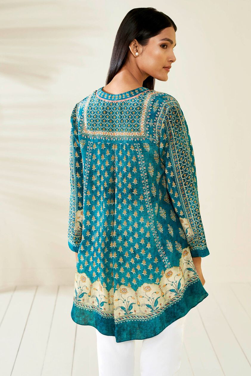 3 - Eashta Top – Blue, image 3