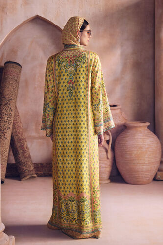 Anum Kaftan - Yellow, Yellow, image 2
