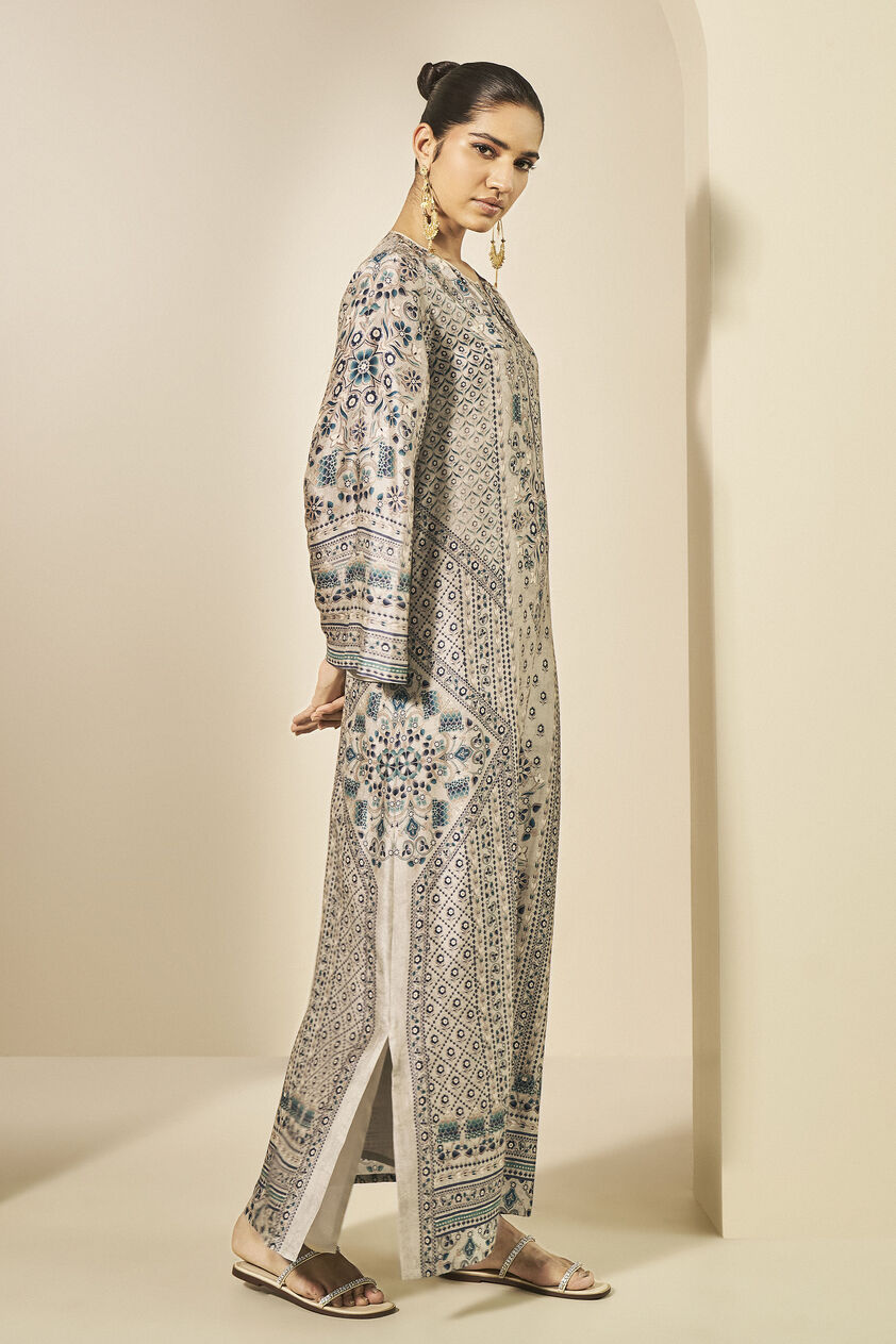Monarda Kaftan - Beige, Beige, image 2