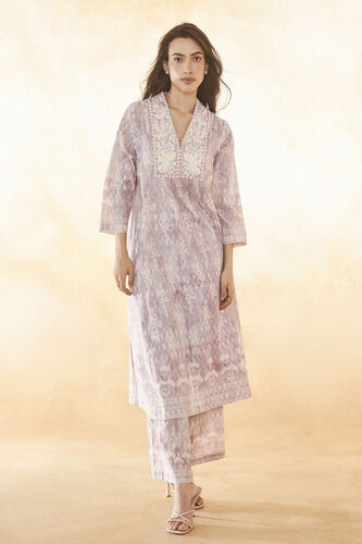 Estaa Kurta Set - Lilac, Lilac, image 1