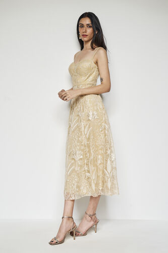 Sherine Dress - Beige, Flesh, image 2
