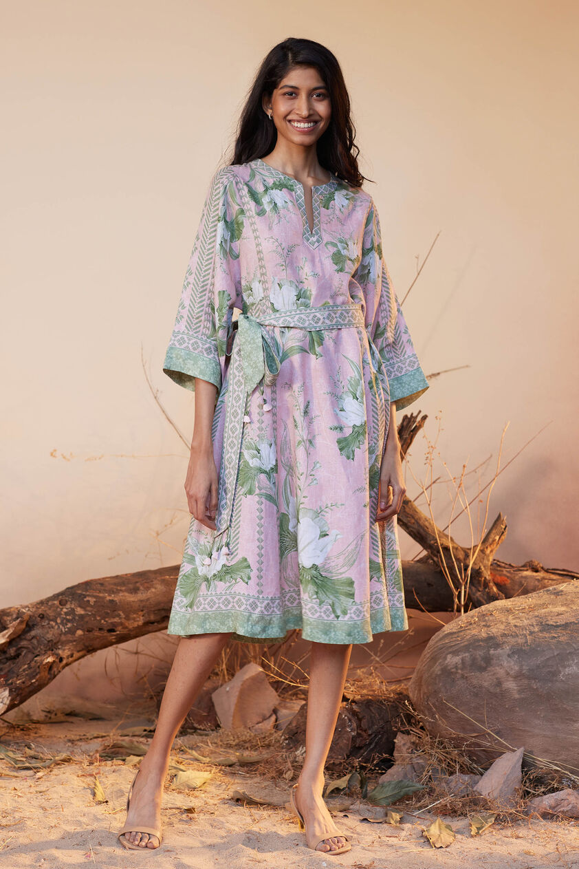 Elika Dress - Pink, Pink, image 1