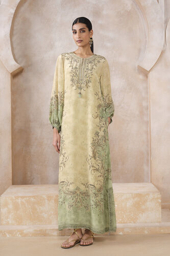 Norcia Kaftan - Green, Green, image 1