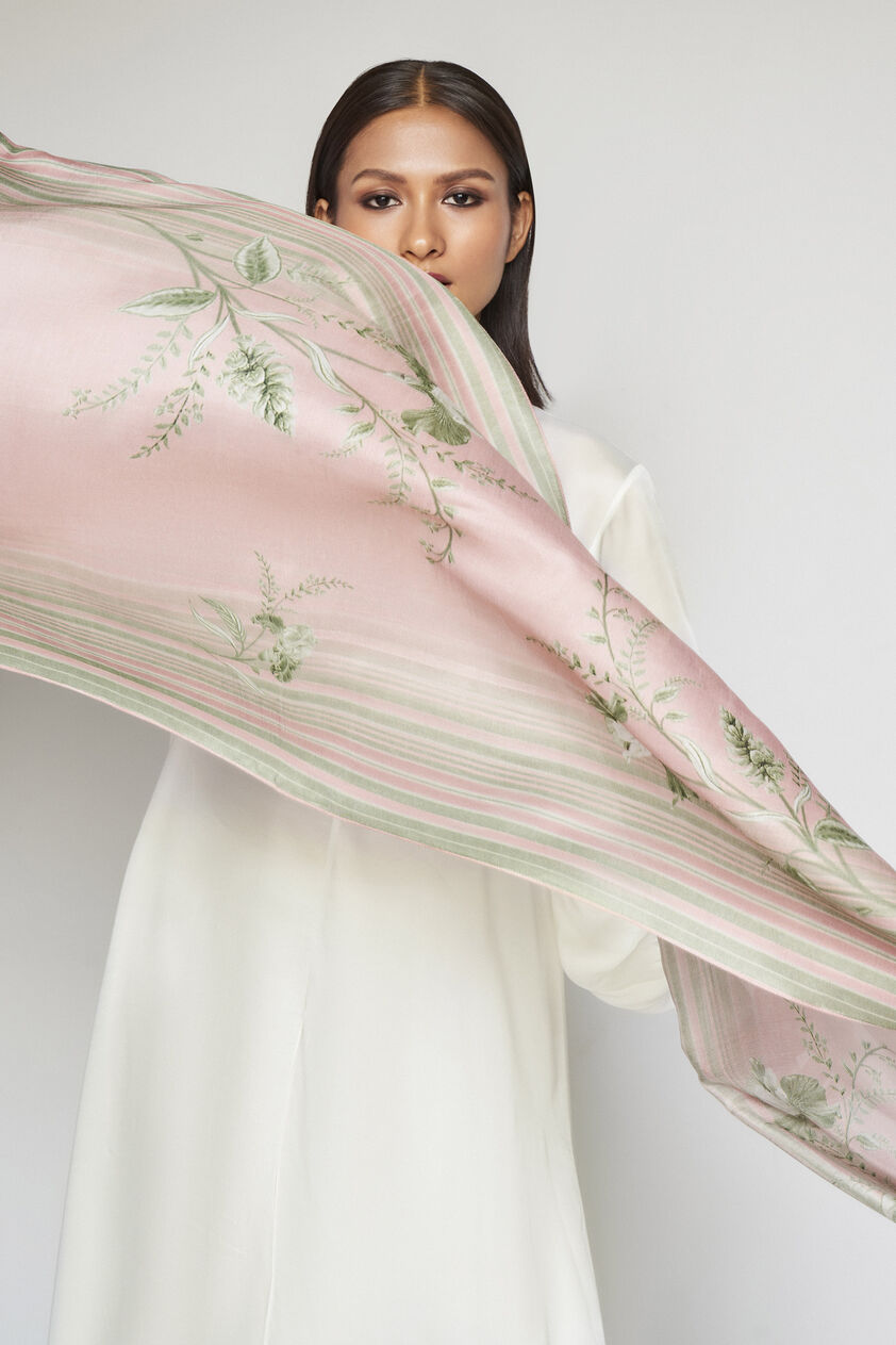 Sama Breezy Stole - Rose, Rose, image 2