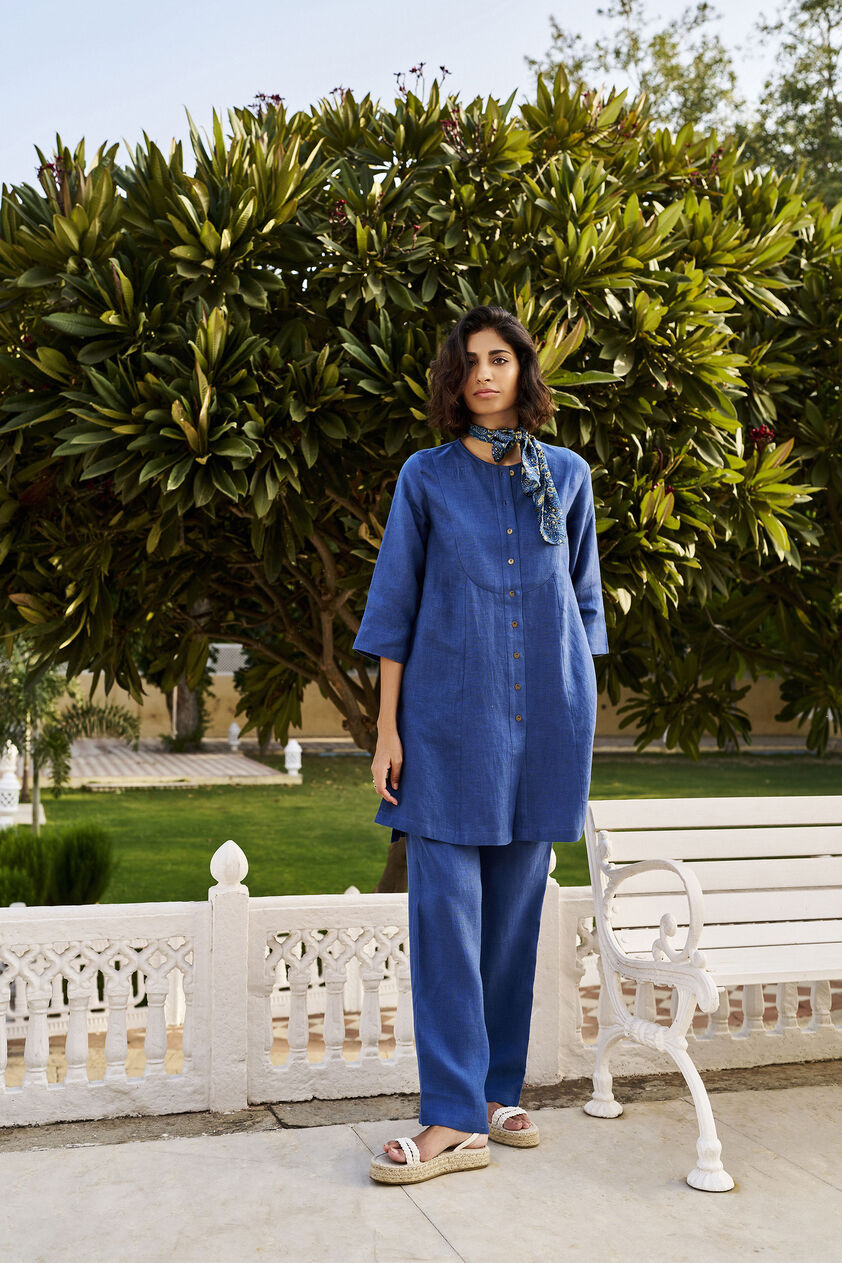 Bayou Hemp Coord - Blue, Blue, image 1