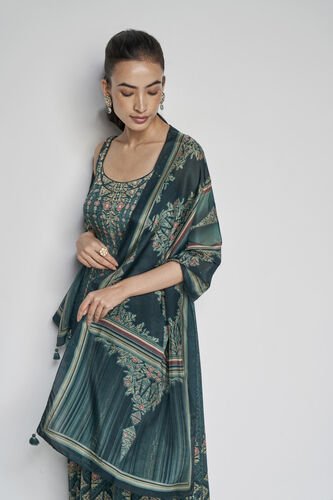 Mayin Scarf - Green, Green, image 1